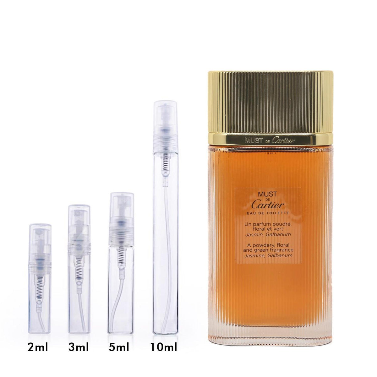 Must de Cartier by Cartier Fragrance Samples | DecantX