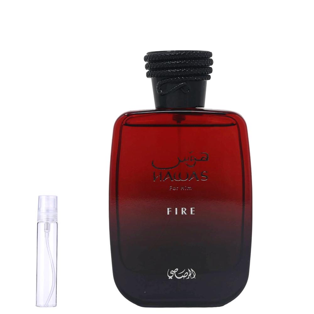 Hawas Fire by RASASI Fragrance Samples | DecantX | Scent Sampler