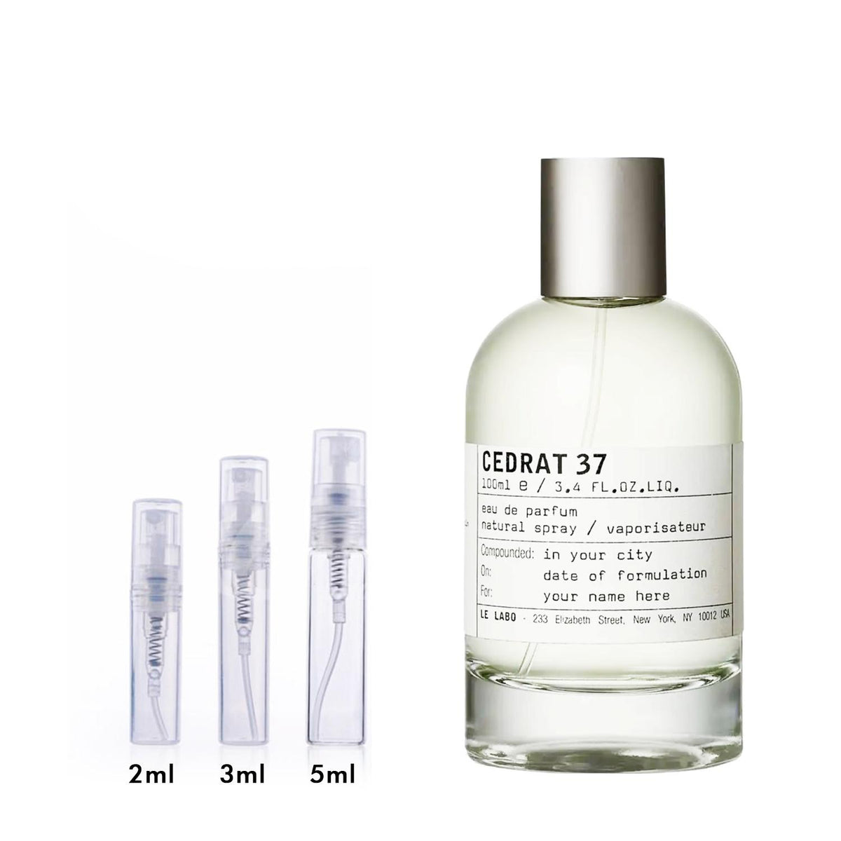 Cedrat 37 Berlin by Le Labo Fragrance Samples | DecantX | Scent