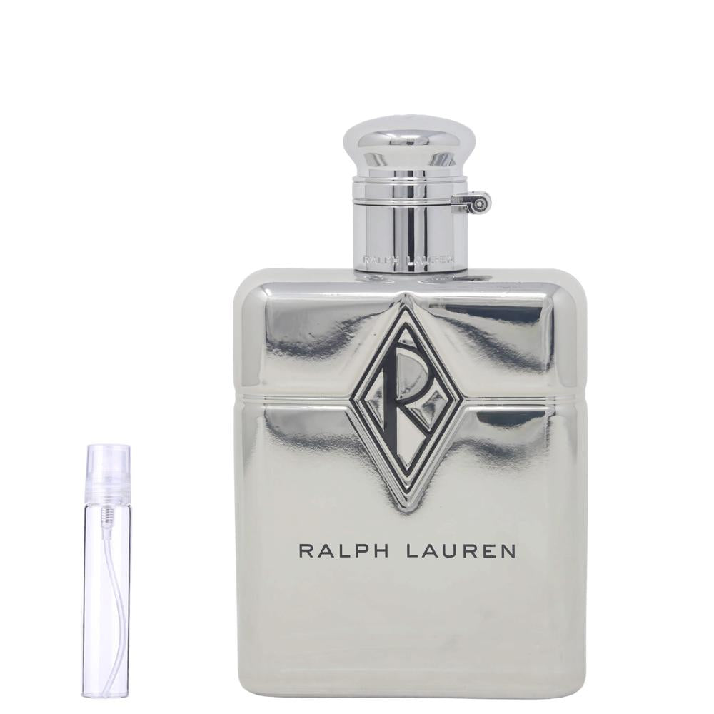 Ralph Lauren シルバー製円形ボックス Ralph's Club New York by Ralph Lauren Fragrance Samples | DecantX