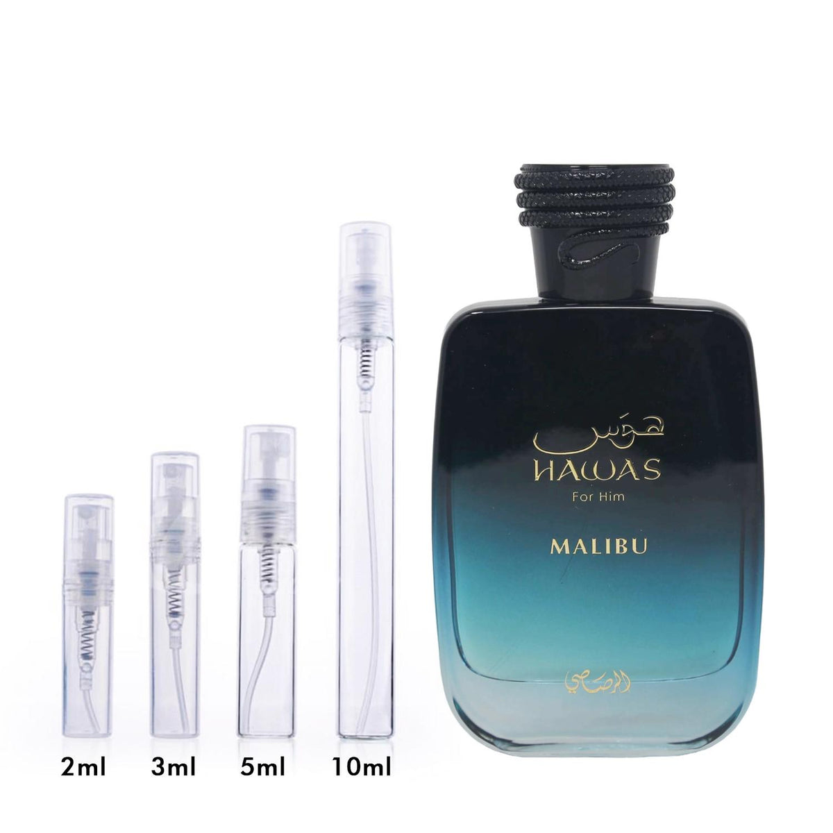 Hawas Malibu by RASASI Fragrance Samples | DecantX | Scent Sampler