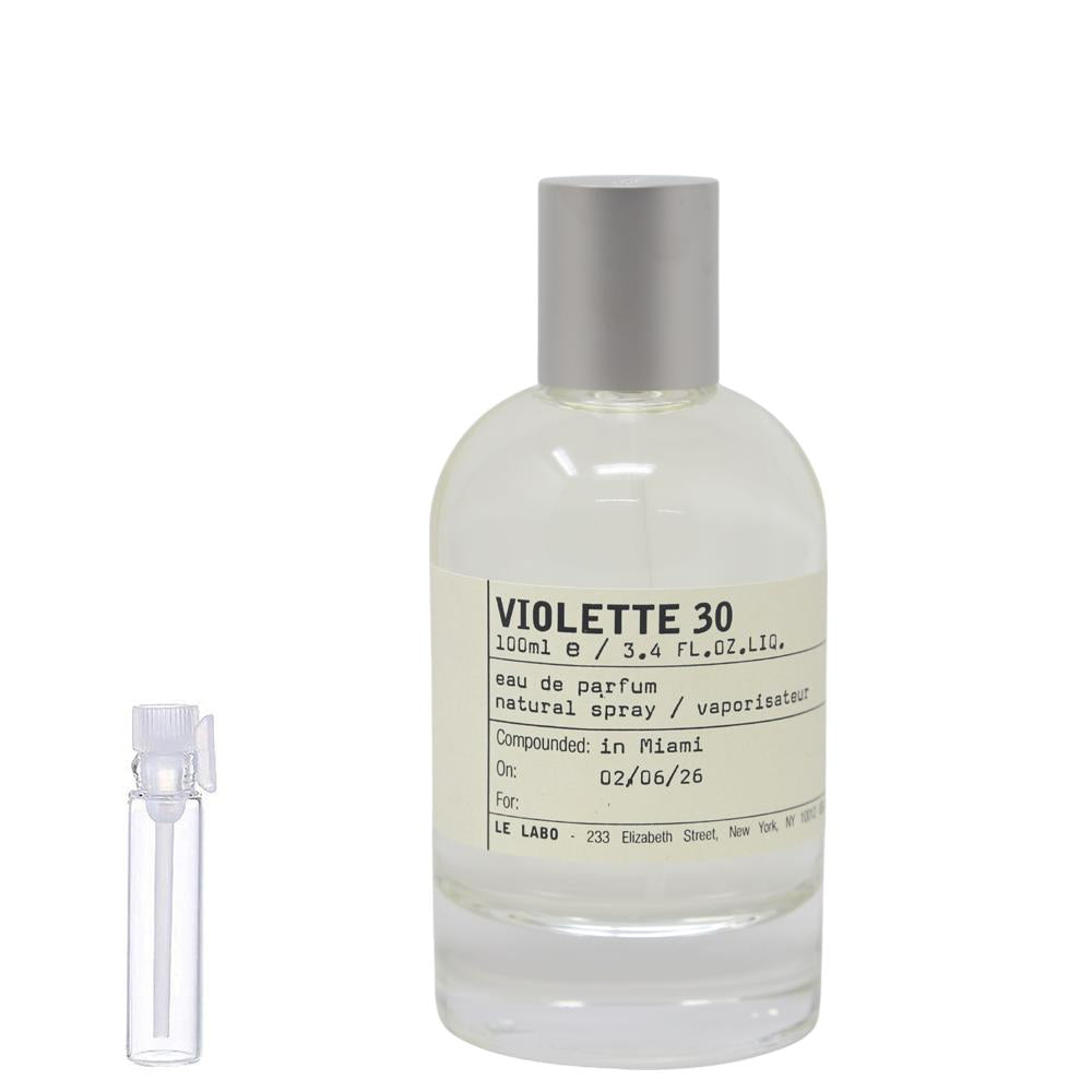 Violette 30 by Le Labo Fragrance Samples | DecantX | Scent Sampler