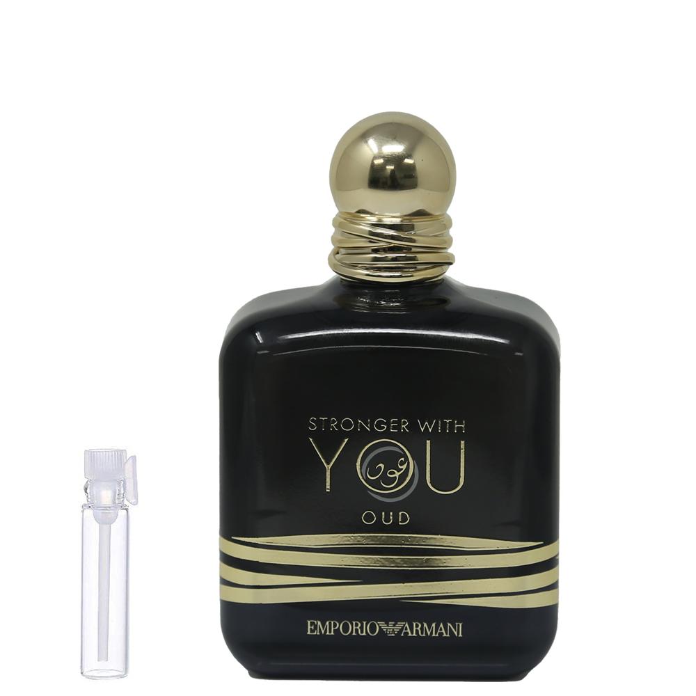 Stronger With You Oud by Emporio Armani Fragrance Samples, DecantX