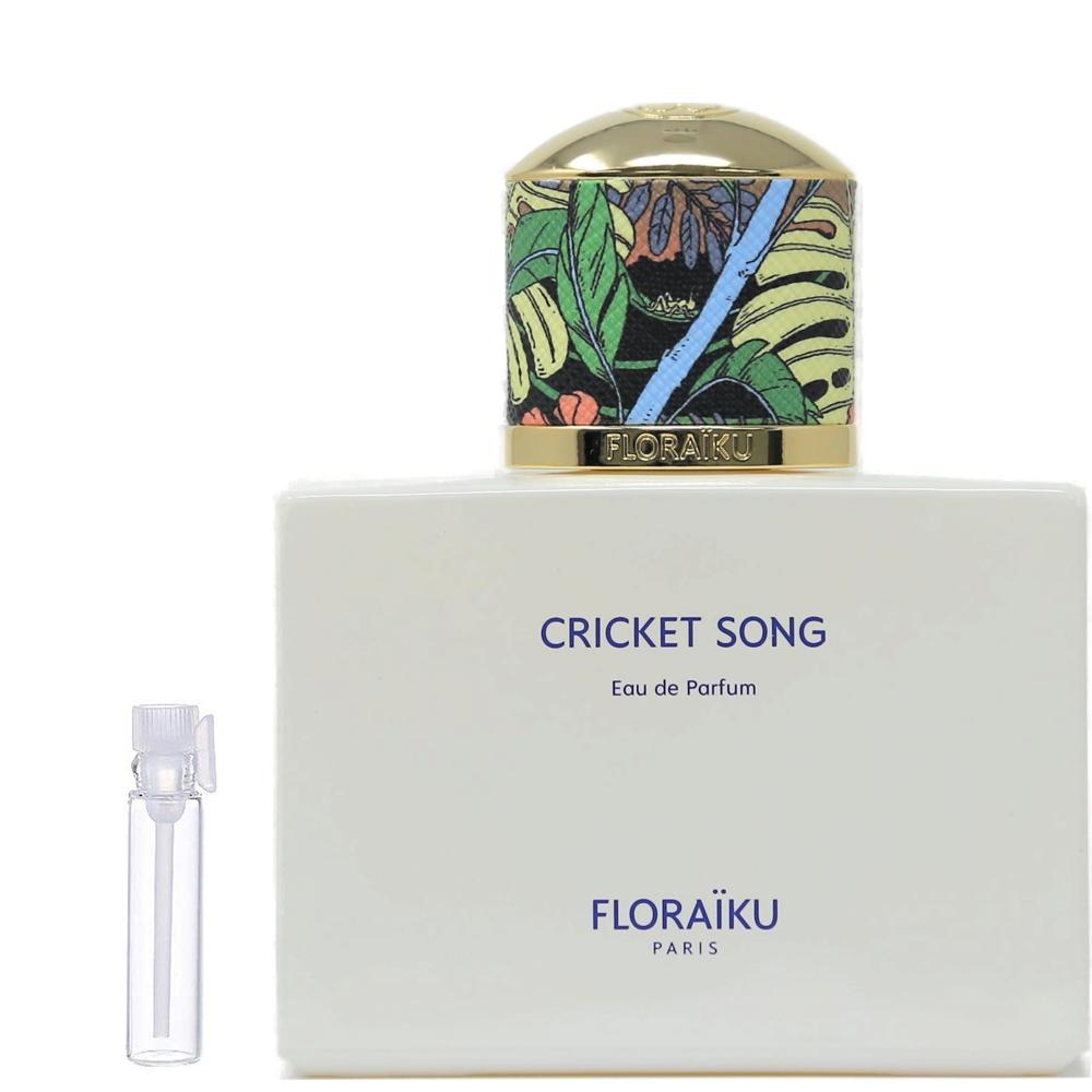 Cricket Song by Floraiku Fragrance Samples DecantX Eau de Parfum Scent Sampler and Travel