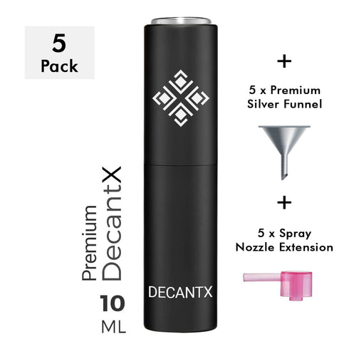 DecantX 10ml Premium Spray Atomizer - Light Blue