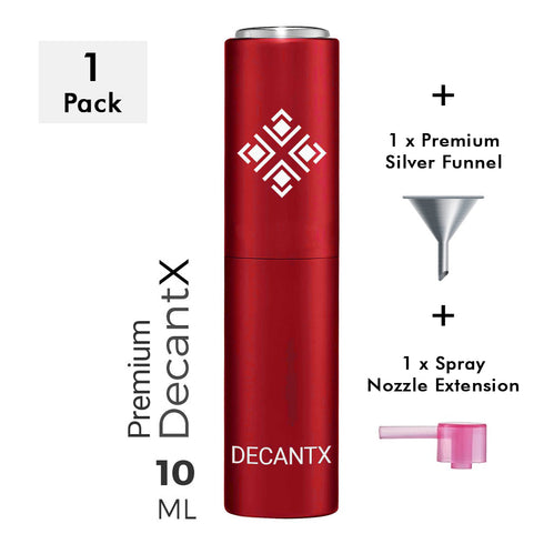 DecantX 10ml Premium Spray Atomizer - Light Blue