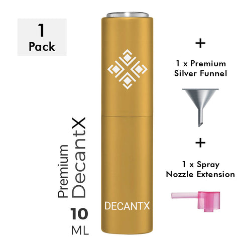 DecantX 10ml Premium Spray Atomizer - Light Blue