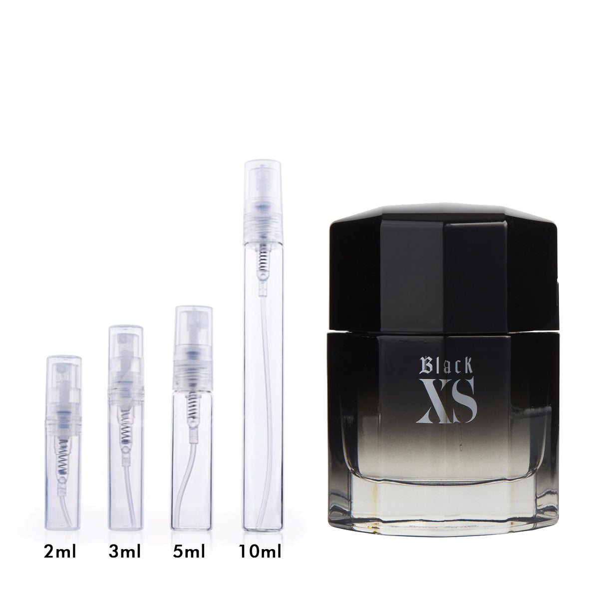 Black XS for Men by Paco Rabanne Fragrance Samples | DecantX | Eau