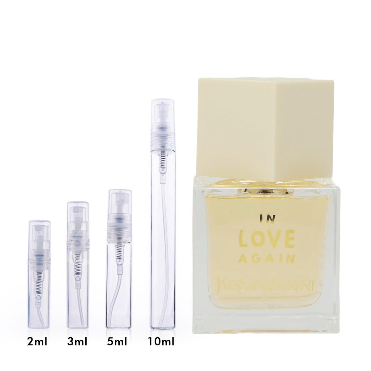 In Love Again by Yves Saint Laurent Fragrance Samples | DecantX