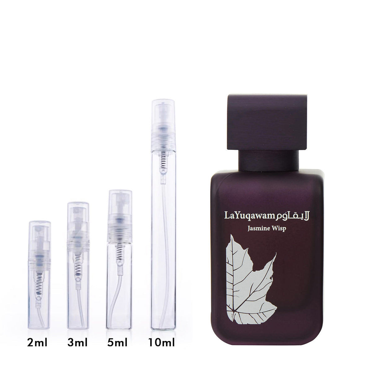 La Yuqawam Jasmine Wisp by RASASI Fragrance Samples DecantX