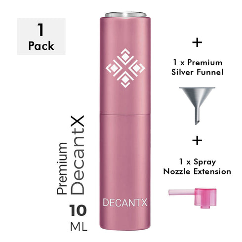DecantX 10ml Premium Spray Atomizer - Light Blue