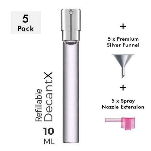 DecantX 10ml Premium Spray Atomizer - Light Blue