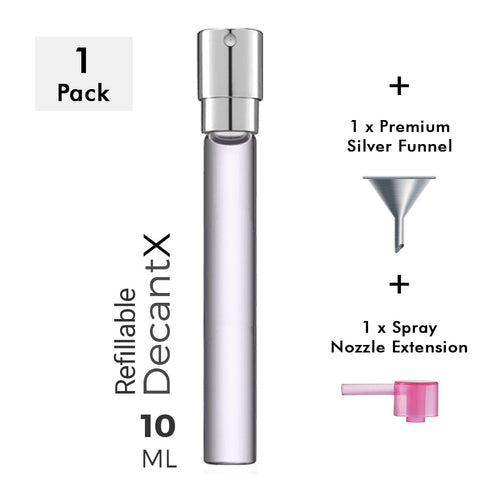 DecantX 10ml Premium Spray Atomizer - Light Blue