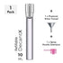 DecantX 10ml Premium Spray Atomizer - Light Blue