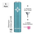 DecantX 10ml Premium Spray Atomizer - Light Blue