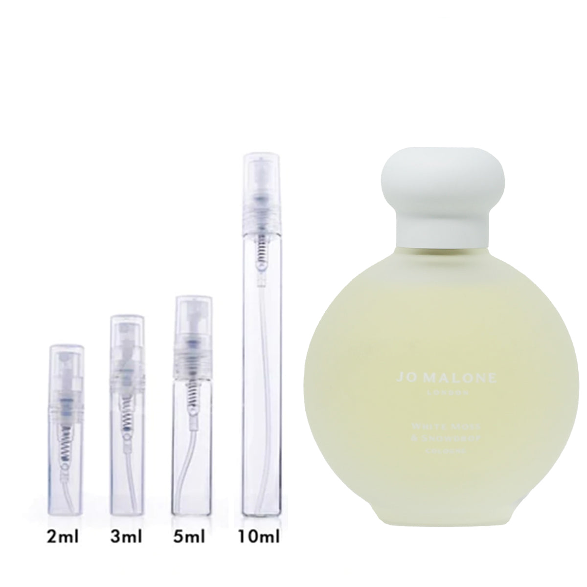 London White Moss & Snowdrop by Jo Malone Fragrance Samples