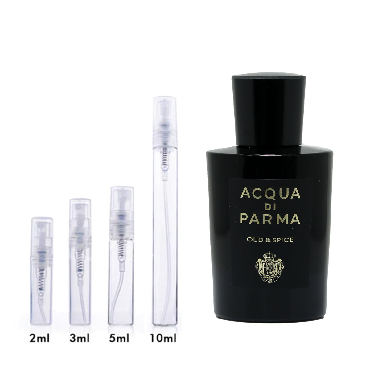 Oud Spice by Acqua Di Parma Fragrance Samples, DecantX