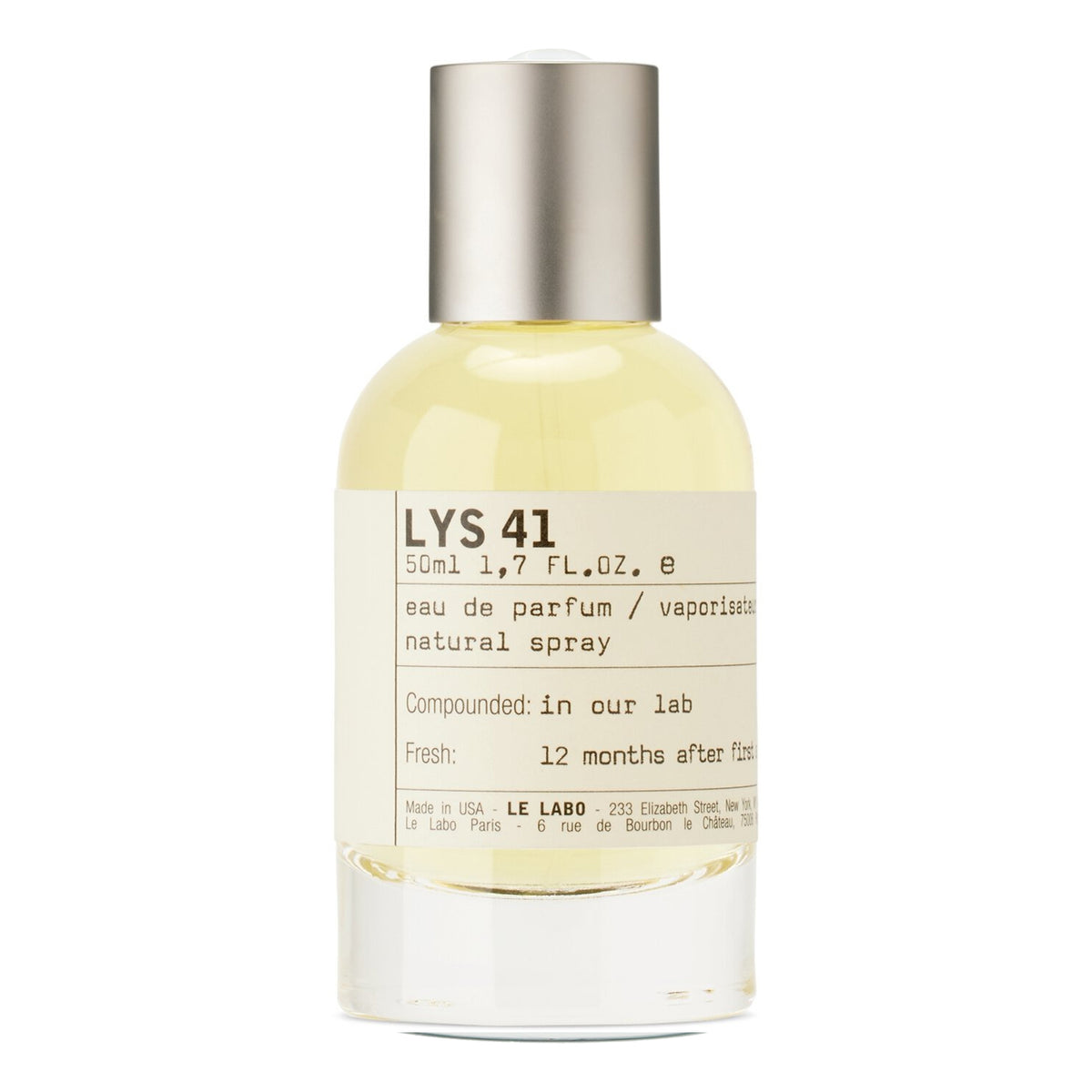 LE LABO LYS 41 オードパルファム 100ml Amazon.com : Le Labo Lys 41 for Unisex - 3.4 oz EDP Spray