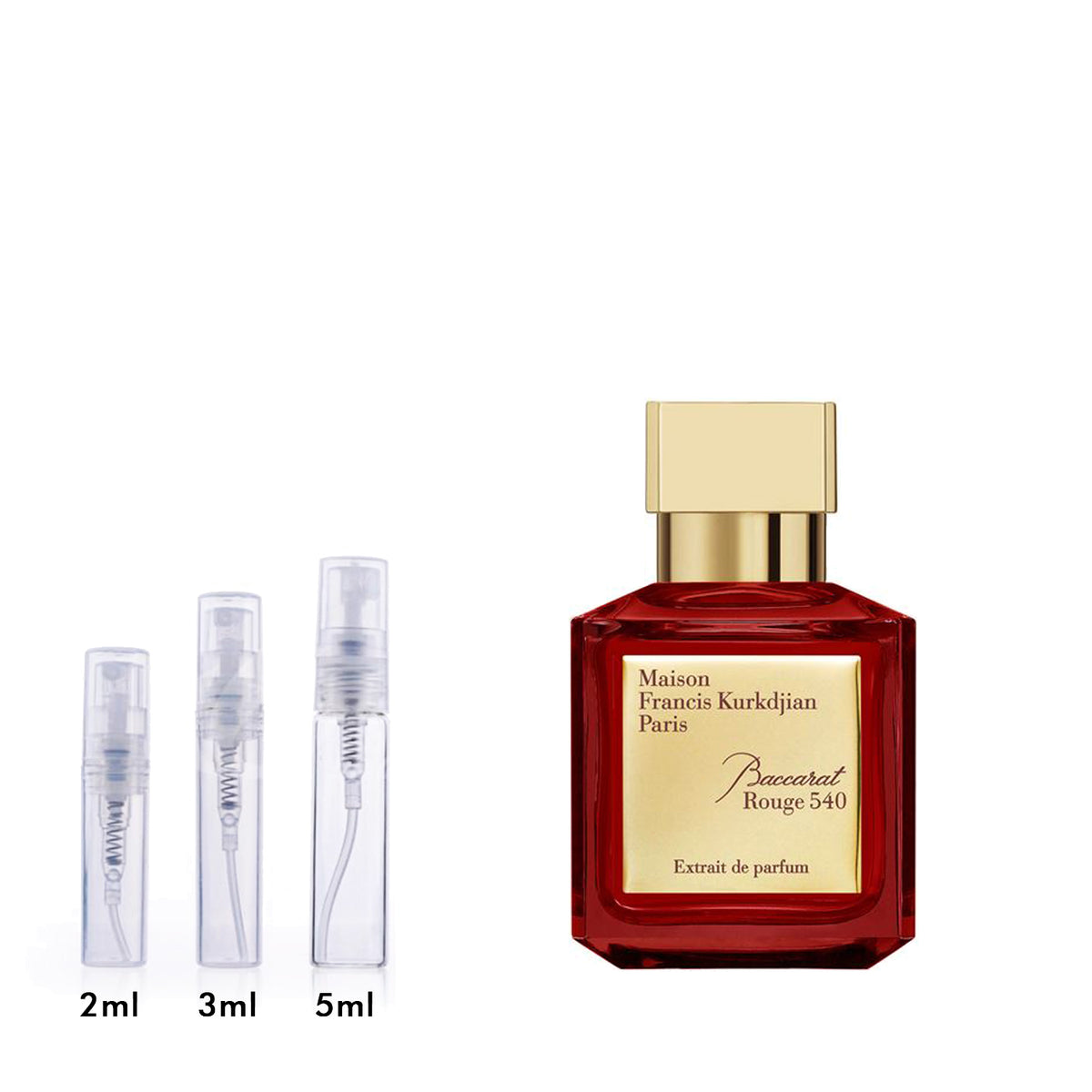 Maison Francis Kurkdjian Sample - Baccarat Rouge 540 Extrait de Parfum (1  ml vial) – Smallflower