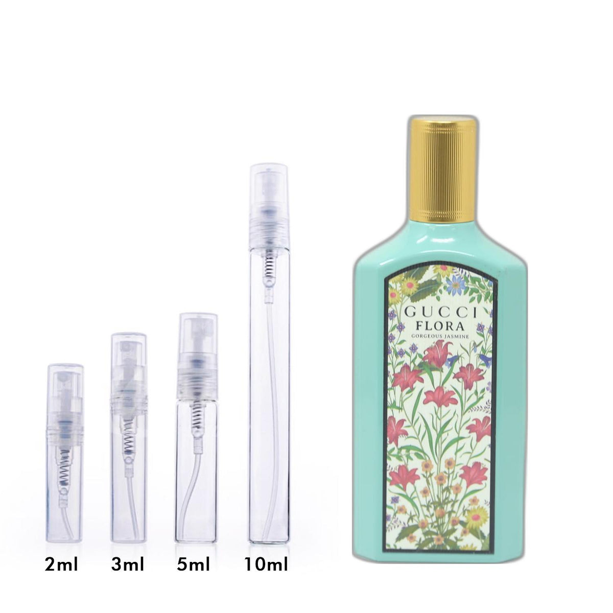 Flora Gorgeous Jasmine by Gucci Fragrance Samples | DecantX