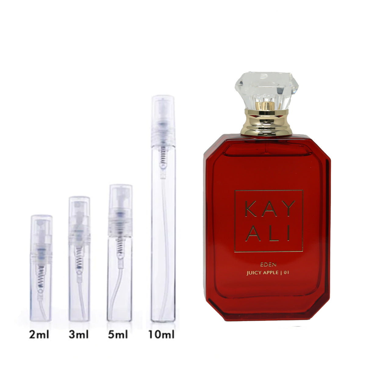 Eden Juicy Apple 01 by Kayali Fragrance Samples | DecantX | Eau de