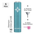 DecantX 10ml Premium Spray Atomizer - Light Blue