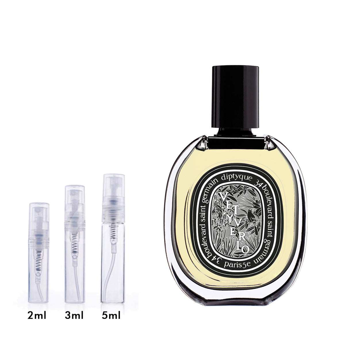 Vetyverio Eau de Parfum by Diptyque Fragrance Samples | DecantX