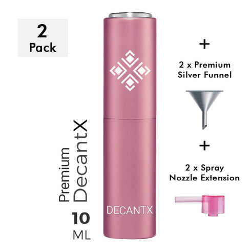 DecantX 10ml Premium Spray Atomizer - Light Blue