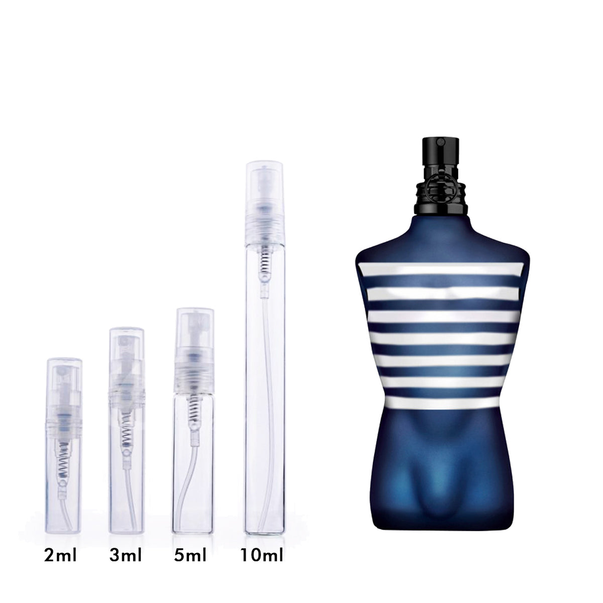 Jean Paul Gaultier Mens Le Male in The Navy EDT Spray 6.8 oz