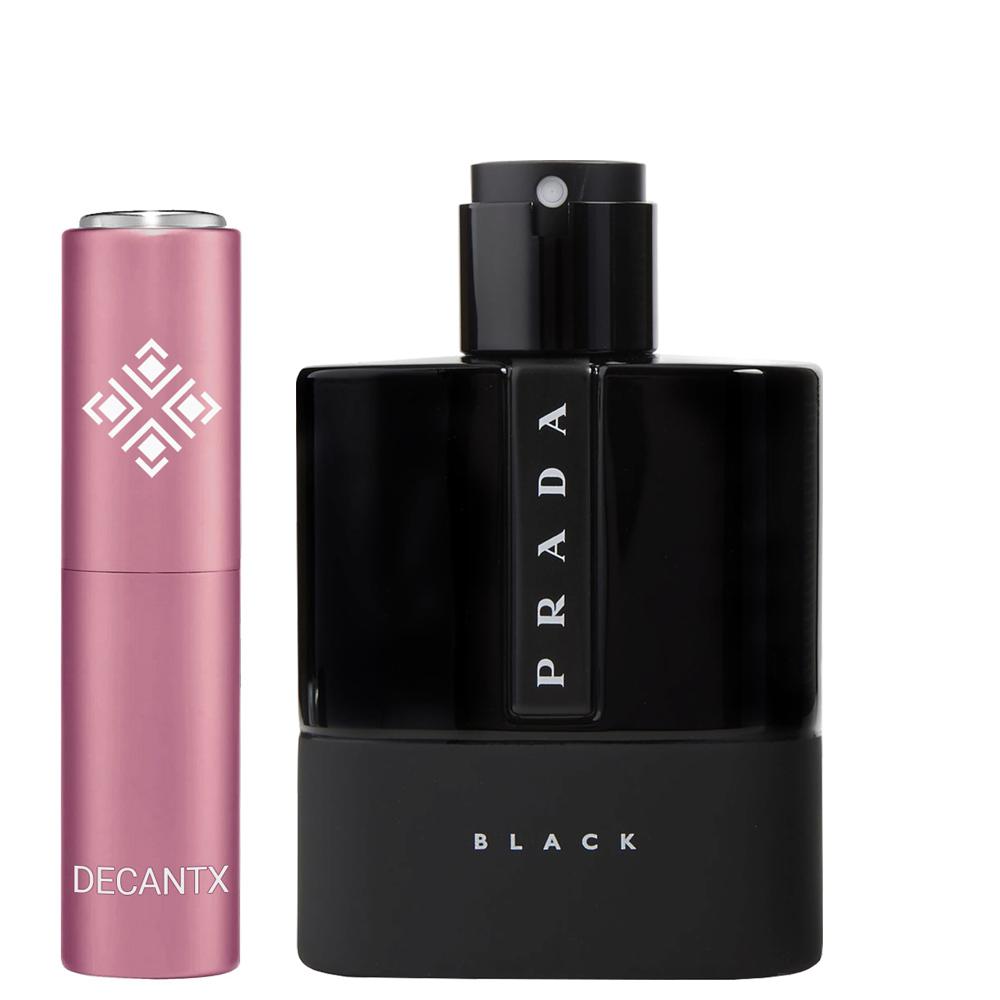 Luna Rossa Black by Prada Fragrance Samples | DecantX | Eau