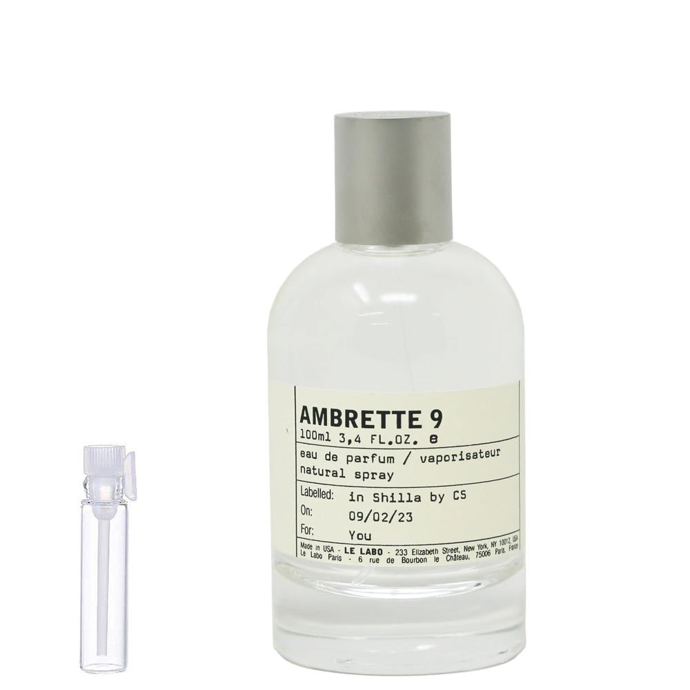 Ambrette 9 Notes Ambrette 9 by Le Labo Fragrance Samples | DecantX | Scent Sampler and ...