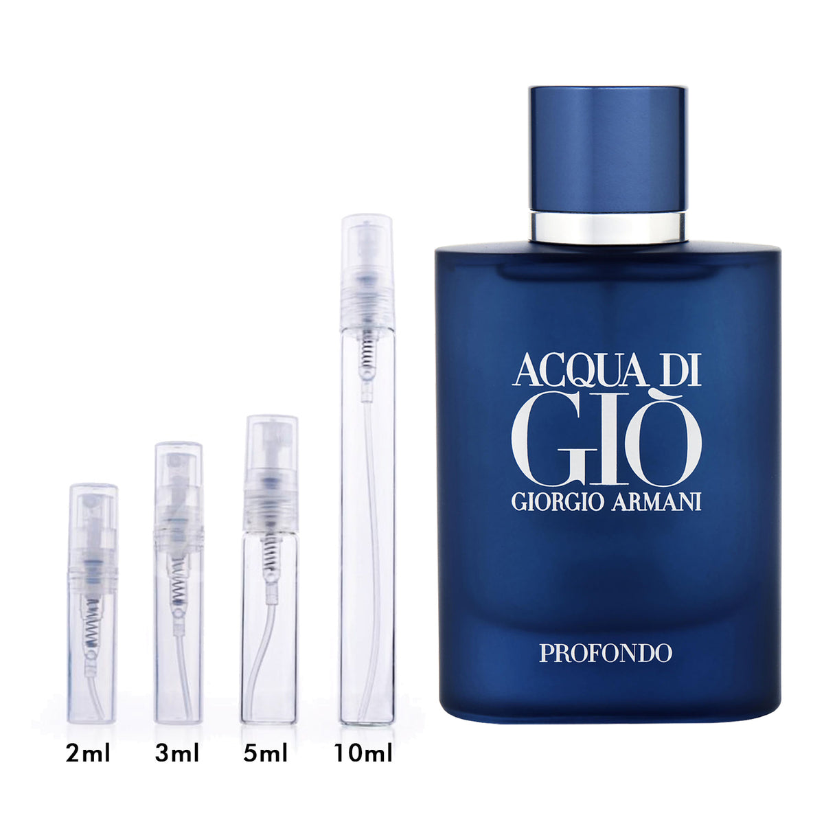 Acqua Di Gio Profondo by GIORGIO ARMANI Fragrance Samples, DecantX